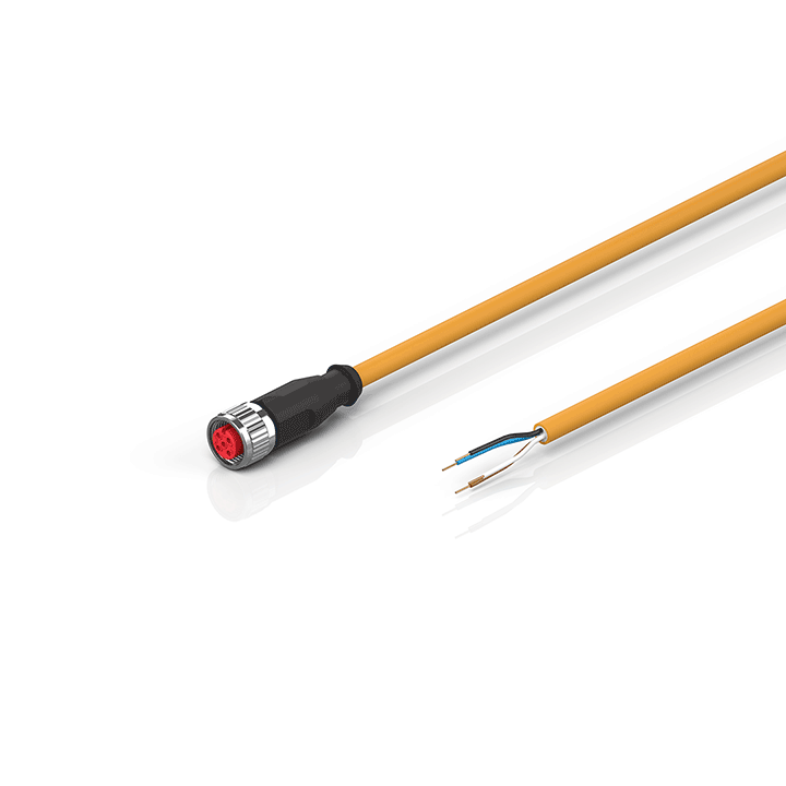 Beckhoff ZK4000-6200-2xxx Motor connection cable 05 mm² with M12 plug, drag-chain suitable Turkey