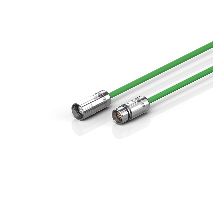 Beckhoff ZK4511-8020-xxxx Encoder extension cable with M23 speedtec® plug, drag-chain suitable Turkey