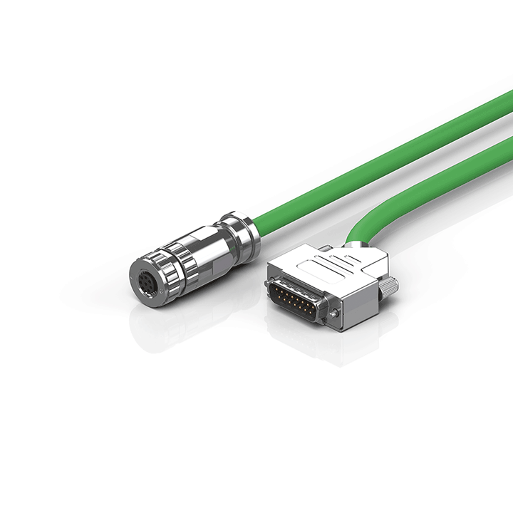 Beckhoff ZK4810-0020-xxxx Encoder cable, EnDat 22, shielded, M12 plug, Turkey