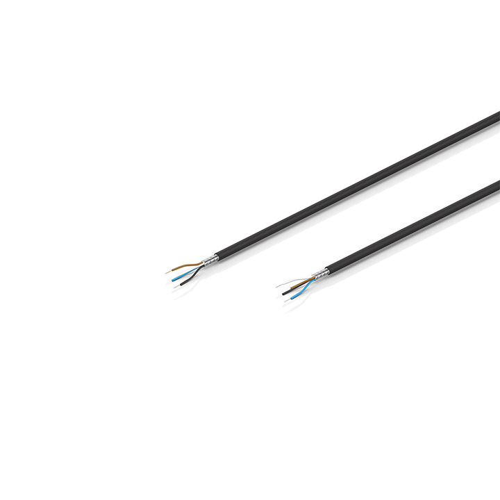 Beckhoff ZB9050 Power/sensor cable, PUR, 4 x 034 mm², drag-chain suitable, black Turkey