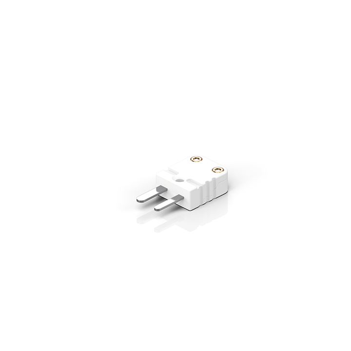 Beckhoff ZS3000-0102 Thermocouple plug in miniature version, white, Contacts: Cu-Cu, packaging unit = 10 pieces Turkey
