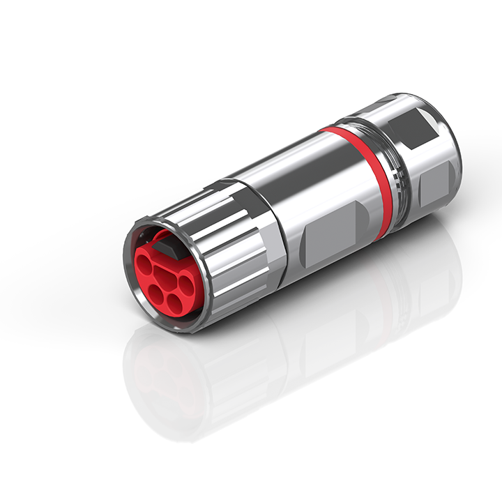 Beckhoff ZS7300-0022 Plug, field assembly, Power, IP65/67, 5 power contacts contained: Type ZS7000-C017 Turkey