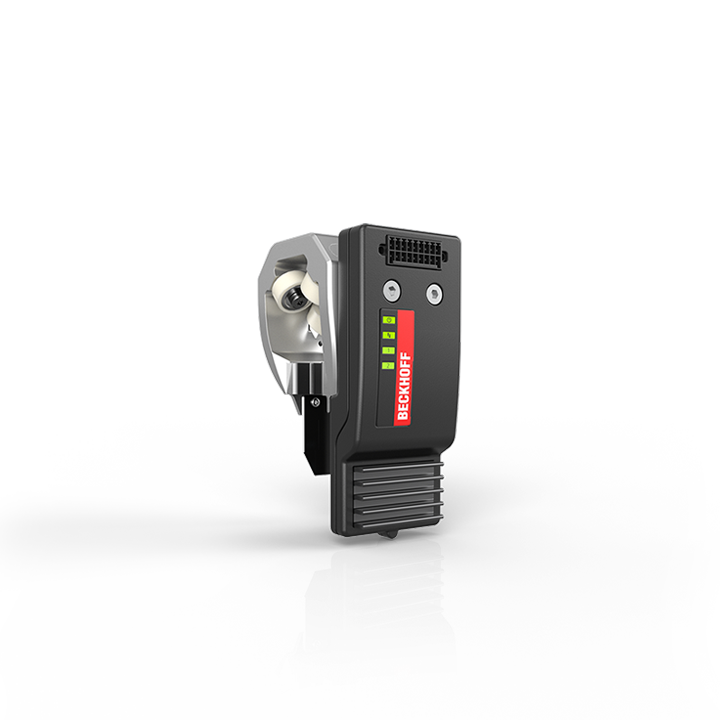 Beckhoff AT8300-1200-0100 NCT electronics, with housing, mounted on AT9014-1070-1550 mover (mover 1), basic electronics Turkey