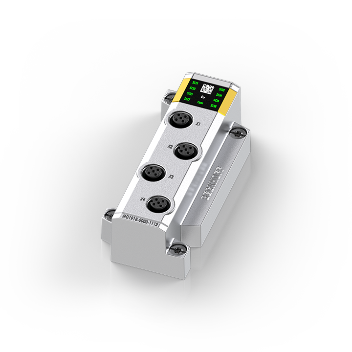 Beckhoff MO1918-0000-1112 I/O module, 8-channel digital input, 24 V DC, 05 A, M12, TwinSAFE, TwinSAFE Logic Turkey