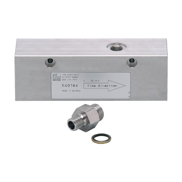 IFM ADAPTBLOCK D27 G1 Process adapter for small volumetric flow quantities Turkey