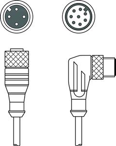 Leuze CB-M12-CC30 Interconnection cable Turkey