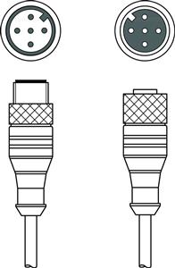 Leuze KB DN/CAN-10000 SBA Interconnection cable Turkey
