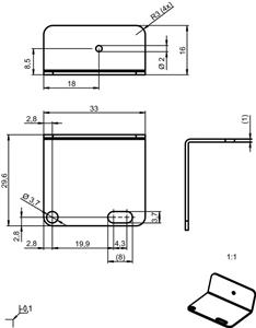 Leuze Blende BR25B 2mm Diaphragm