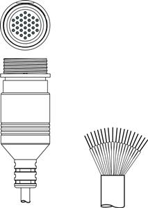Leuze KD S-M30-30A-V1-050 Connection cable Turkey