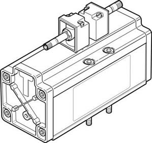 Festo MDH-5/3E-3/4-D-4 Solenoid valve