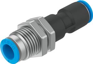 Festo QSSK-8 Push-in bulkhead connector