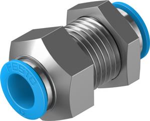 Festo QSS-12-F Push-in bulkhead connector