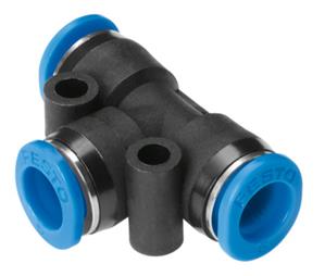 Festo QSMT-2 Push-in T-connector