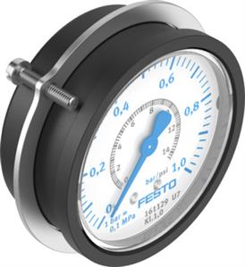 Festo FMAP-63-1-1/4-EN Flanged precision pressure gauge