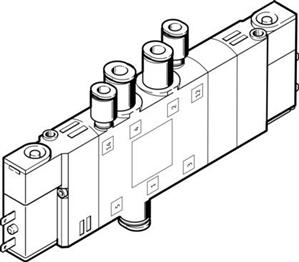 Festo CPE14-M1BH-5/3ES-QS-8 Solenoid valve