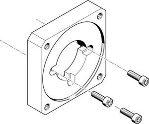 Festo EAMF-A-64A/C/D-100A Motor flange Turkey