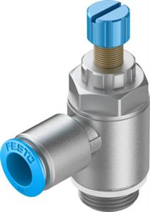Festo GRLA-1/2-QS-12-RS-D One-way flow control valve