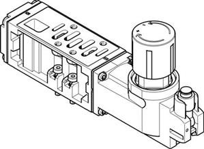 Festo VABF-S1-2-R2C2-C-6 Regulator plate