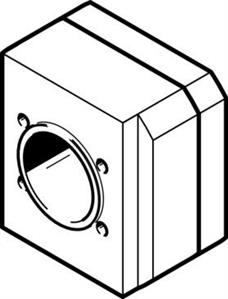Festo EAMF-A-L27-40G Motor flange
