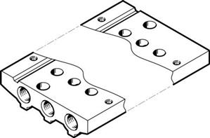 Festo VABM-L1-10AS-M5-9 Manifold rail
