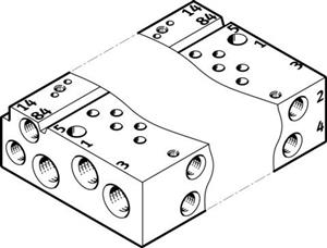 Festo VABM-L1-10AW-M7-5 Manifold rail Turkey