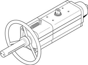 Festo DAPS-0090-090-RS4-F0710-MW Semi-rotary drive