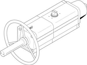 Festo DAPS-0480-090-RS1-F1012-MW Semi-rotary drive