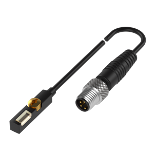 Balluff BMF 235K-PS-C-2A-SA6-S49-00,5 Cylinder sensors for multiple slot shapes