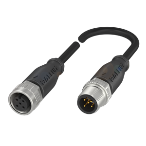 Balluff BCC M415-M415-3AB-312-PX0534-050 Double-ended cordsets