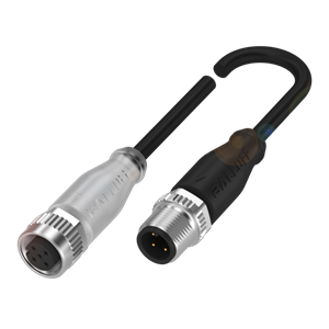 Balluff BCC M415-M414-3A-650-PW0434-050 Double-ended cordsets