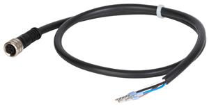 Euchner C-M08F04-04X025PV15,0-ES-088815 Connecting cable with plug connector M8, 4-pin, 15 m