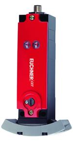 Euchner CET1-AX-LDA-00-50X-SC Read head CET1-AX-, 2 plug connectors M8, with guard locking and guard lock monitoring, double ramp