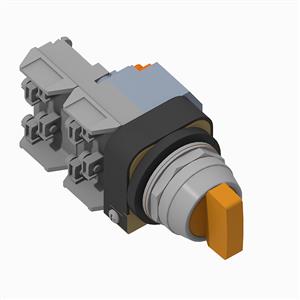 Allen Bradley 800T-16JAH91KB7AA 30 mm Selector Switch 800T PB