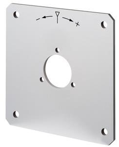 Euchner FRONTPLATTE G KPL. Front panel G with seal for handwheel HKD