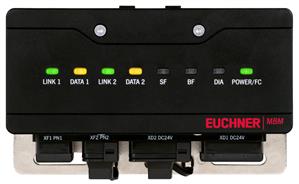 Euchner MBM-PN-S3-MLI-3B-156310 Bus module MBM-PN (RJ45 AIDA-compliant, push-pull plug)