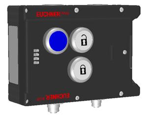 Euchner MGB-L1-APA-AD3A1-S9-R-155999 Locking module MGB-L1-APA, (guard locking by spring force) with 3 pushbuttons, 2 x M12
