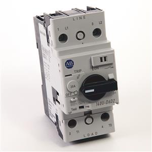 Allen Bradley 140U-D6D2-C20 Circuit Breaker 2-Pole 20 A UL 489