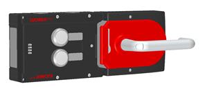 Euchner MGB-L1H-ARA-R-121170 Locking set MGB-L1H-ARA (guard locking by spring force) with 2 pushbuttons, incl label carrier