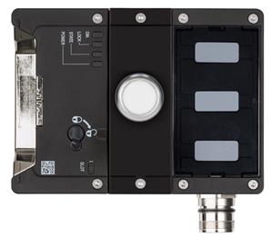 Euchner MGB2-L1-BP-M-XG1S2-RY-L-164736 Locking module MGB2-L1-BP (M23, 1 pushbutton, closed-circuit current principle, door hinge on left)