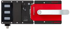 Euchner MGB2-L1H-BP-U-S9-OY-R-166100 Complete set MGB2-L1-BP (2 x M12, closed-circuit current principle, door hinge on right)