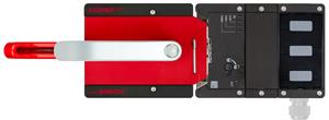 Euchner MGB2-L2HE-BR-U-S0-OY-L-166335 Complete set MGB2-L2HE-BR (with escape release, open-circuit current principle, door hinge on left)
