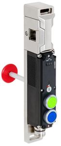 Euchner MGBS-P-L2-AR-U-R-AEE-SH-161081 MGBS-AR, M23, 2 pushbutton, with escape release, door hinge on right