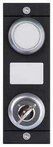 Euchner MSM-1-P-CA-PQD-E9-163855 Submodule MSM-1-P (1 illuminated pushbutton, 1 key-operated rotary switch, form V, slide-in label) Turkey