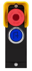 Euchner MSM-1-S-CS-B0P000-K7-170851 Submodule MSM-1-S (illuminated emergency stop with protective collar, illuminated pushbutton)