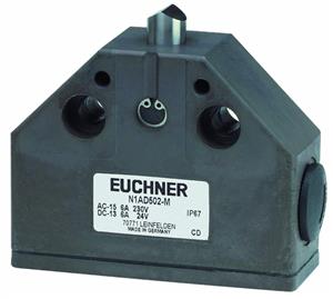 Euchner N1AD502SVM5-M Precision single limit switch N1A, chisel plunger, plug connector M12