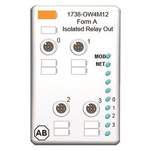 Allen Bradley 1738-OW4M12 ArmorPoint 4 Point Output Module