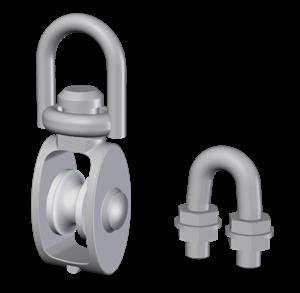 Euchner RPS-PS/V5 Pulley set  for rope pull switches