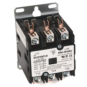 Allen Bradley 400-DP40ND3 40 Amp Definite Purpose Contactor