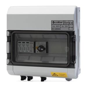 Cabur ISA0201CA06 DC photovoltaic stringboxes with release coil