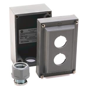 Allen Bradley 800H-4HZ4R 30mm Push Button Enclosure 800H PB